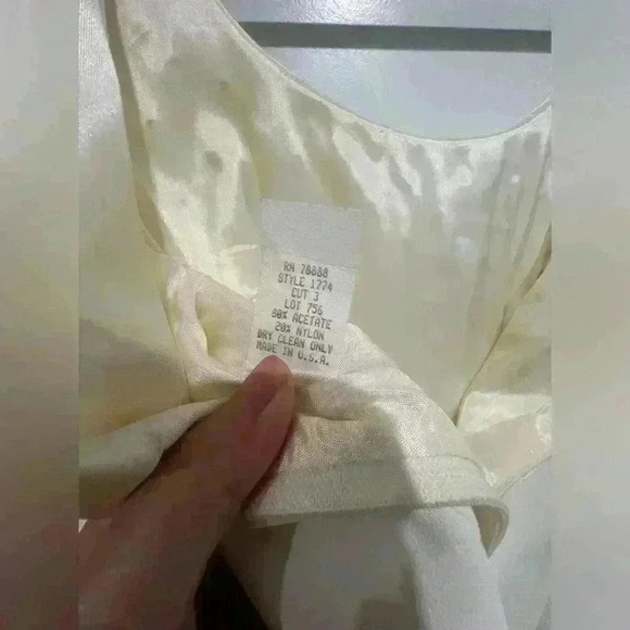 Santa Fe by Jim Tremblay White Dress, size 6 - Picture 7 of 10